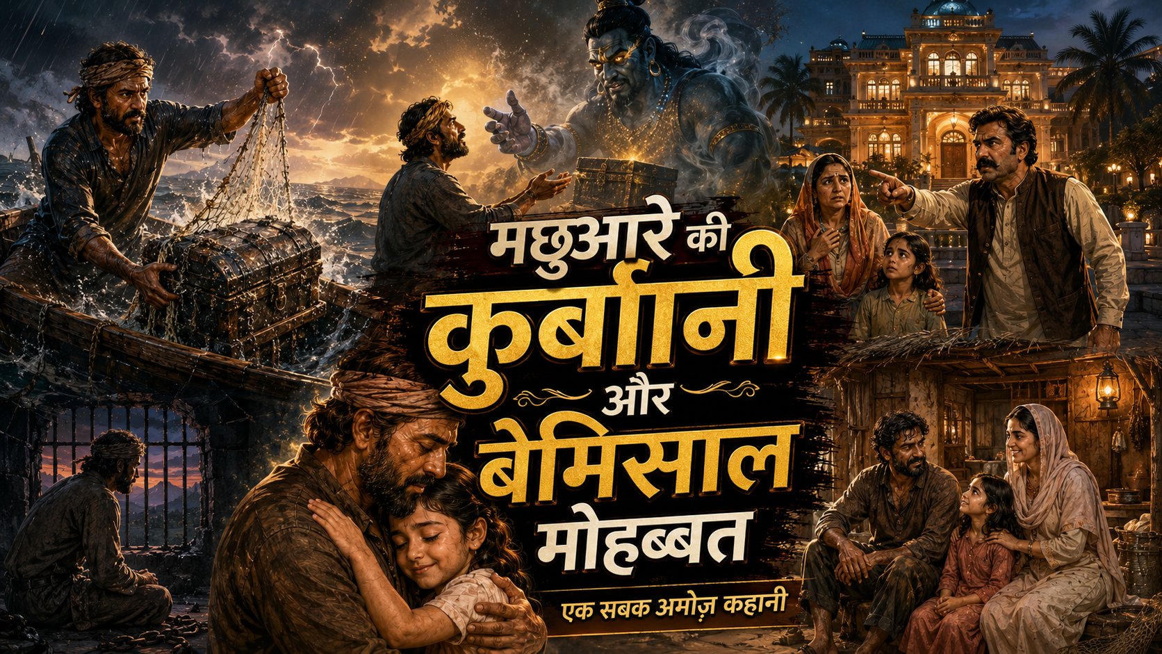 मछुआरे की कुर्बानी और बेमिसाल मोहब्बत