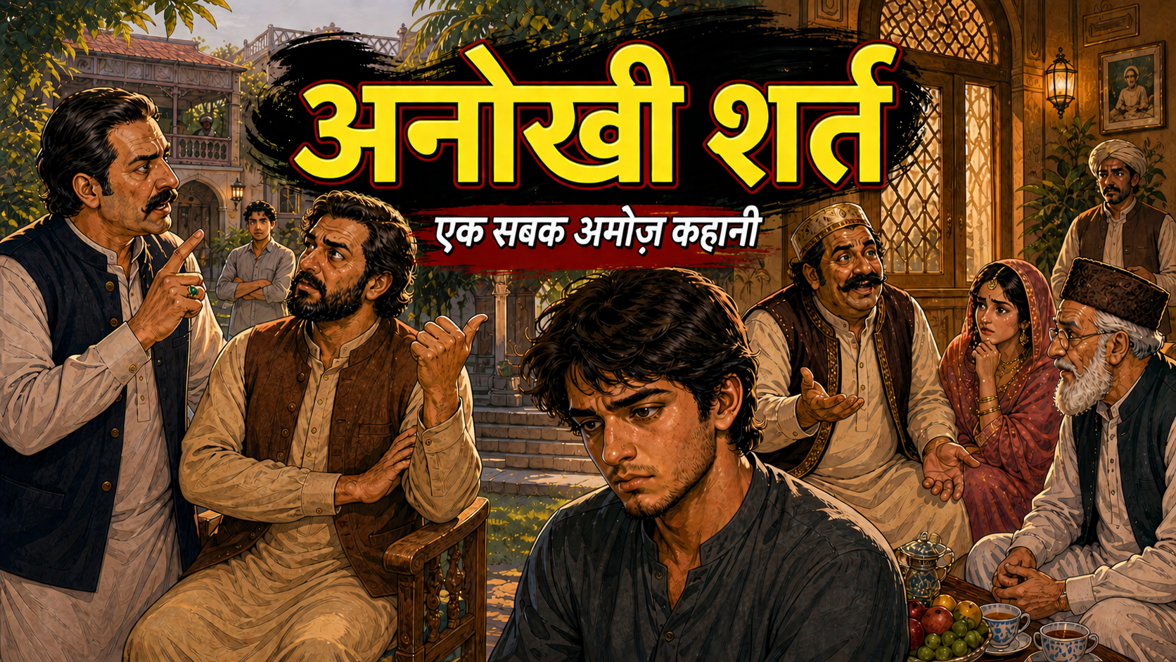 क़िस्सा अनोखी शर्त: एक मज़ाहिया और सबक आमोज़ कहानी