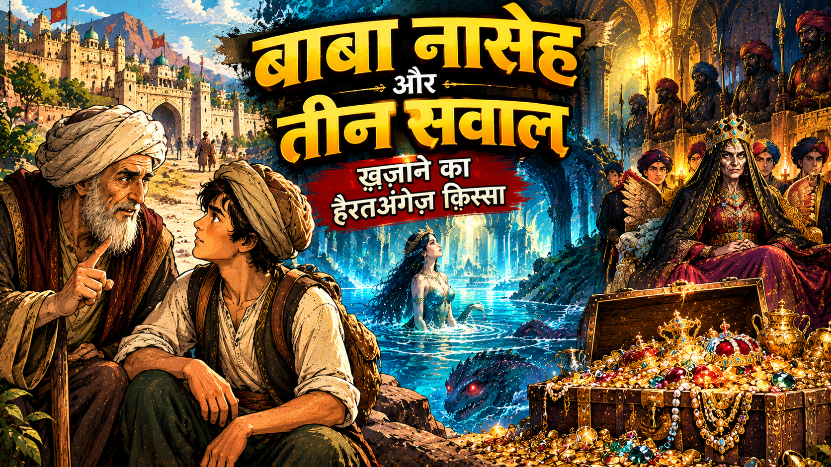 बाबा नासेह और तीन सवाल